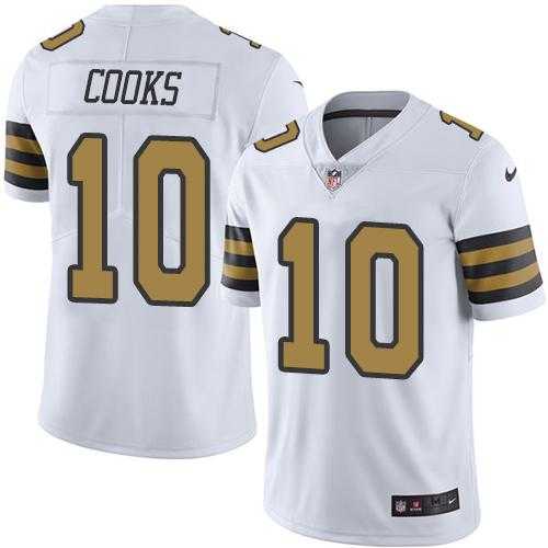 Nike Men & Women & Youth Saints 10 Brandin Cooks White Color Rush Limited Jersey,We sell and wholesale Nike Men & Women & Youth Saints 10 Brandin Cooks White Color Rush Limited Jersey on line form chian!